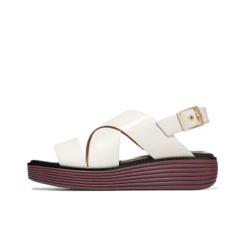 COLE HAAN One Strap Sandals Women's White