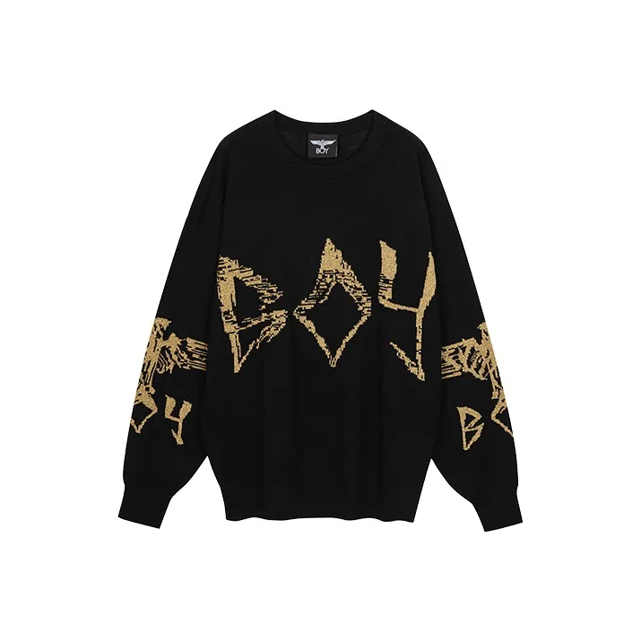 Boy London Sweater Unisex Black-0