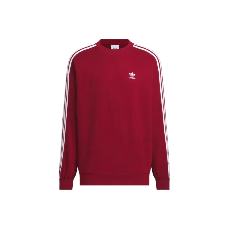 Adidas Originals ADICOLOR FW24 OVERSIZE CREW Sweatshirt Men's Scarlet-0