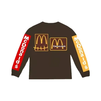 Travis Scott X CPFM 4 CJ Souvenir L/S T Shirt Brown