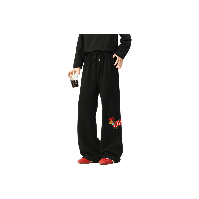 MARK WAFFLE Knitted Sweatpants Unisex-16
