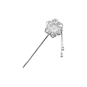 BKBU 990 Fine Silver Hairpins Women's