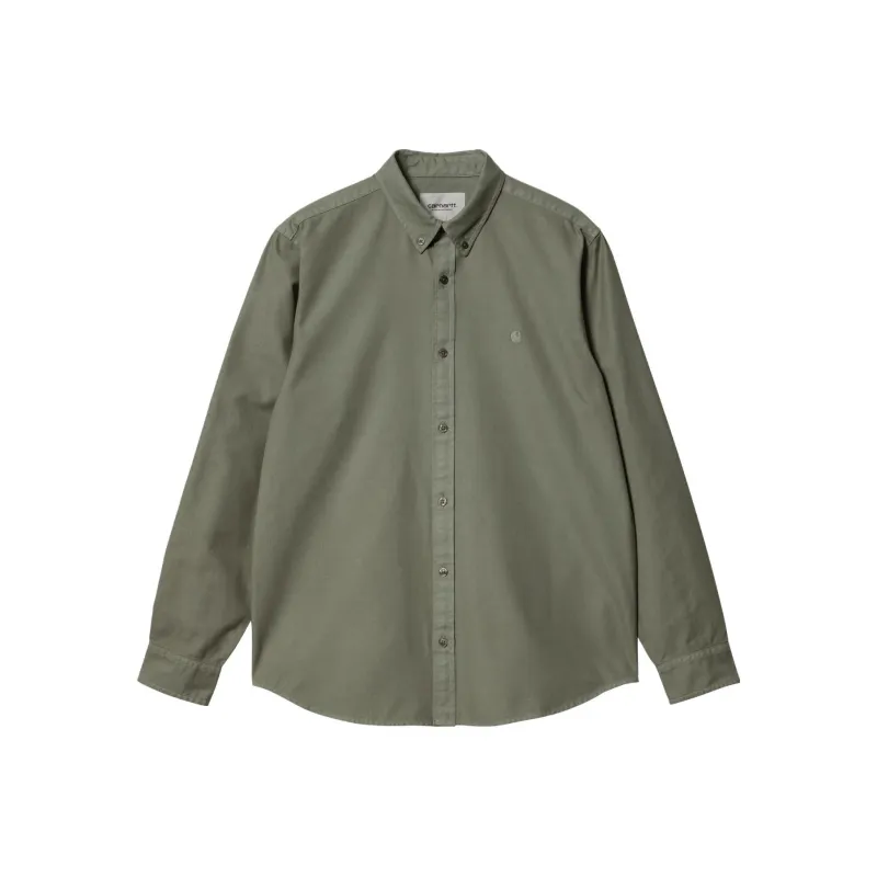 Carhartt WIP Bolton Shirt Smoke Green Shirt Men's Green-0