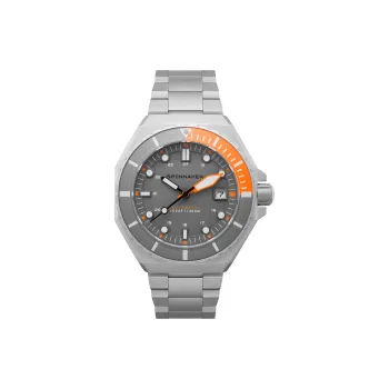 SPINNAKER DUMAS Collection Wrist Watch Automatic Mechanical Movement Stainless Steel Watchband Gray Dial Men's Watches
