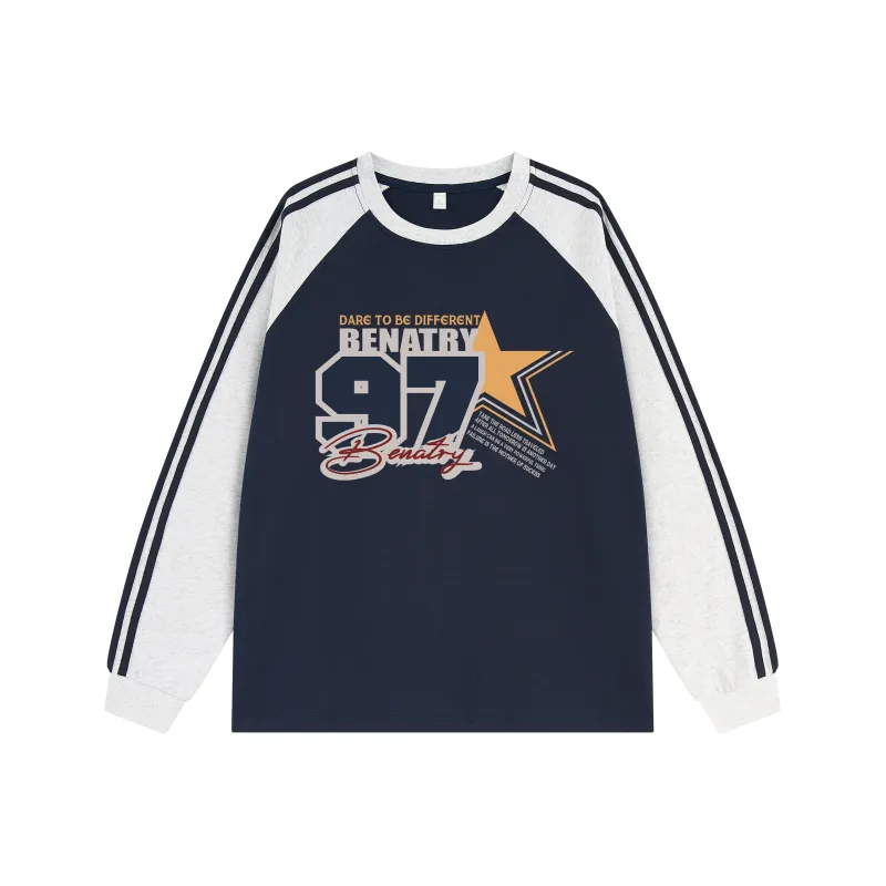 BENATRY Sweatshirt Unisex Navy Blue-0