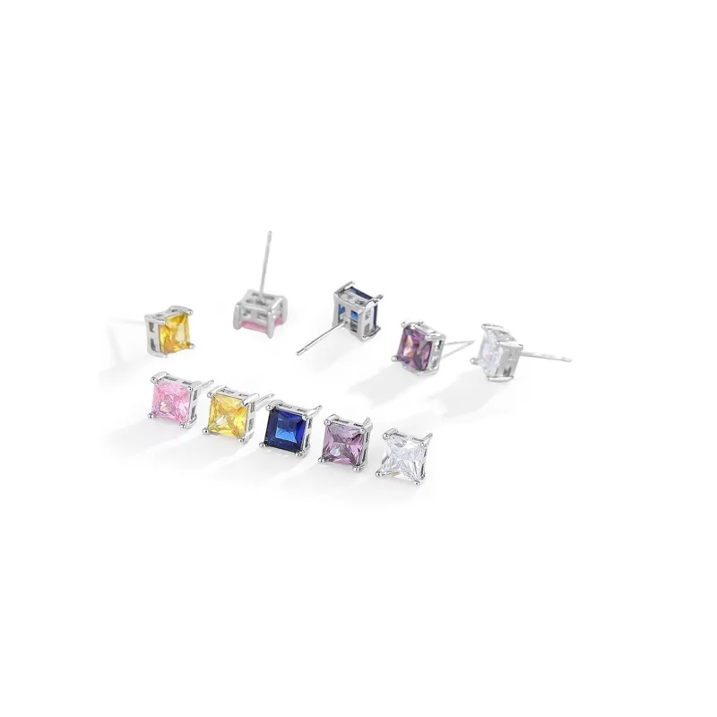MOREL Alloy Stud Earrings Unisex-10