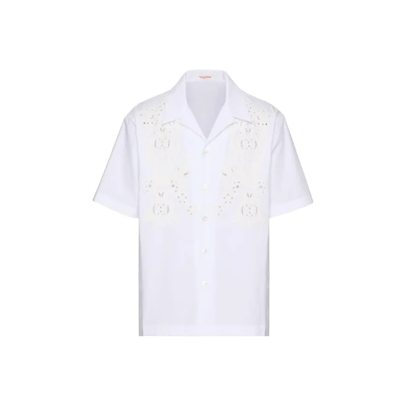 Valentino Buttoned Short Sleeved Shirt-0