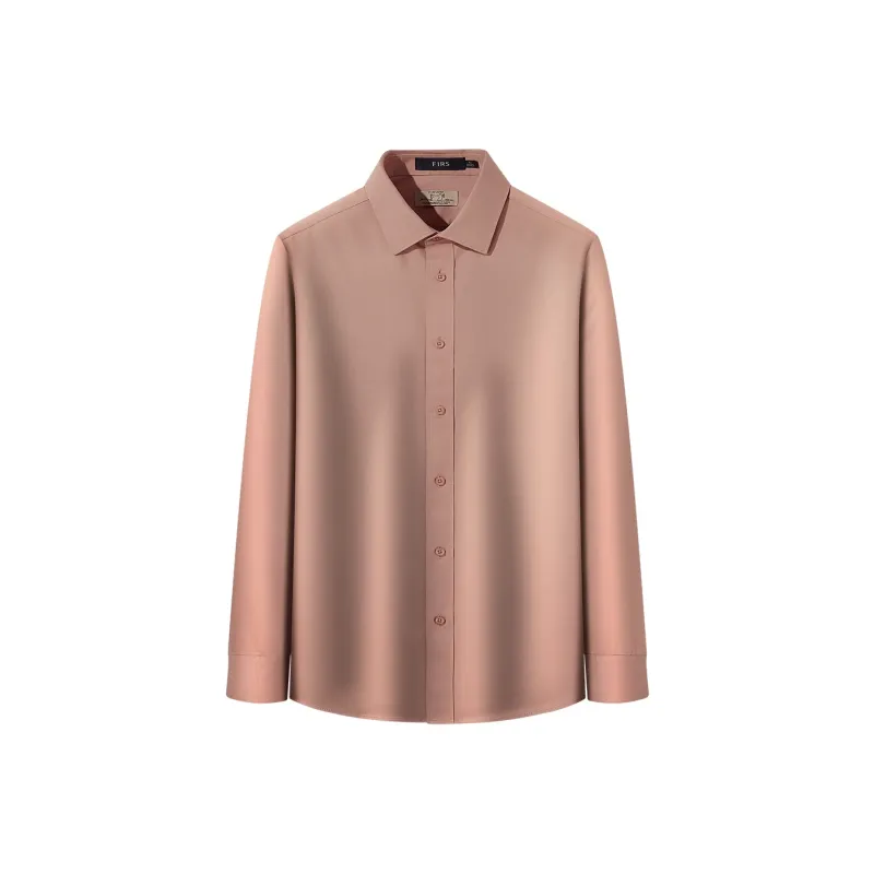 FIRS Long Sleeved Shirts Men's Light Pink Diagonal-0