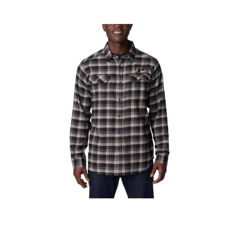 Columbia Flare Gun™ Shirt Men's Black Plaid-0