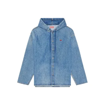 DIESEL Shirts Men Blue