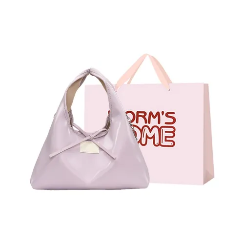 Worm's Home PU Handbag Regular Women's Multicolor