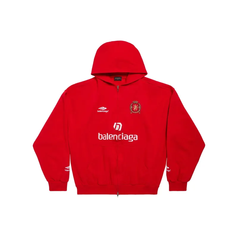 Balenciaga SS24 Sweatshirt Regular Fit Men's Red-0