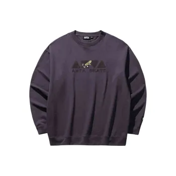 Anta Life Collection Sweatshirt Men's Deep Purple