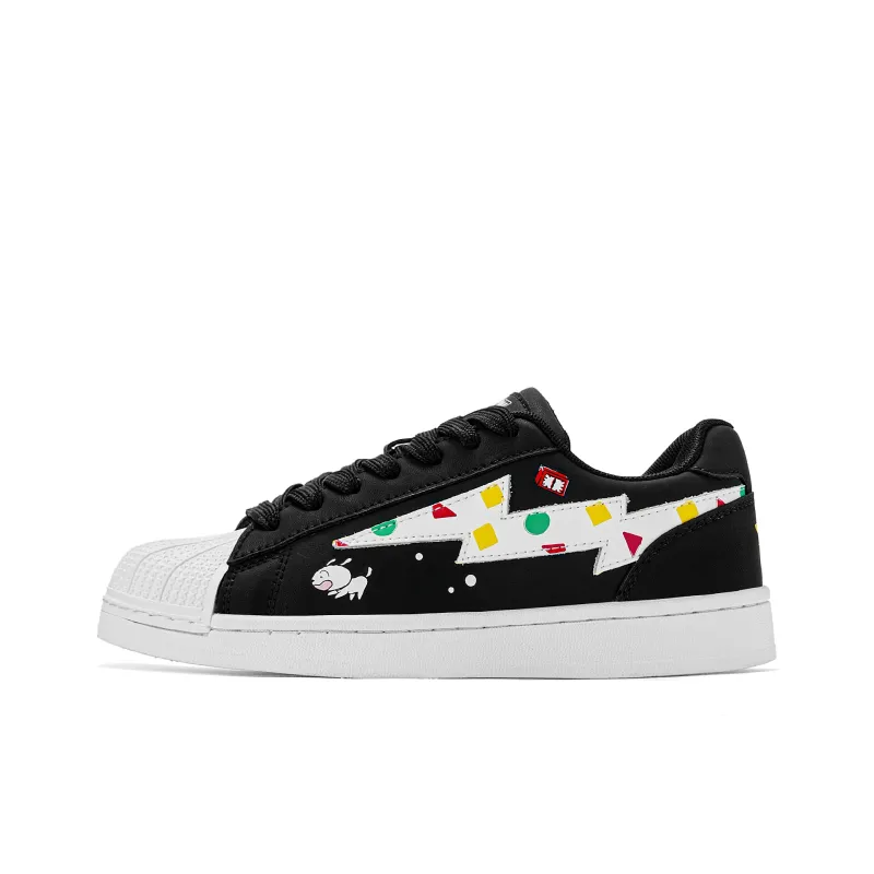 Crayon Shinchan Balance Lightweight Support Low-Top Skateboard Shoes Unisex-34