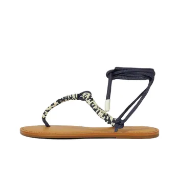 Schutz Claire One Strap Sandals Women's Blue