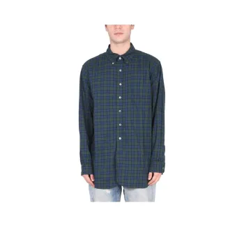 ENGINEERED GARMENTS Checked Oversized Shirt