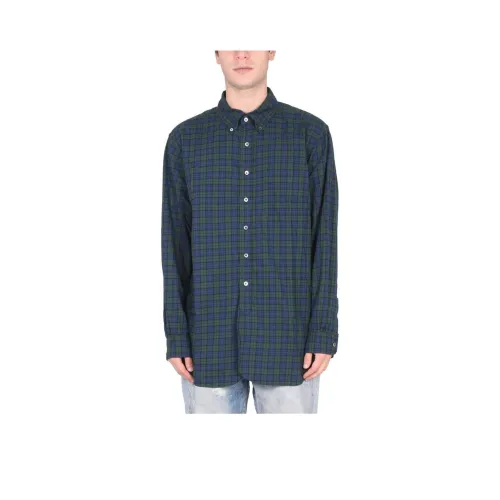 ENGINEERED GARMENTS Checked Oversized Shirt