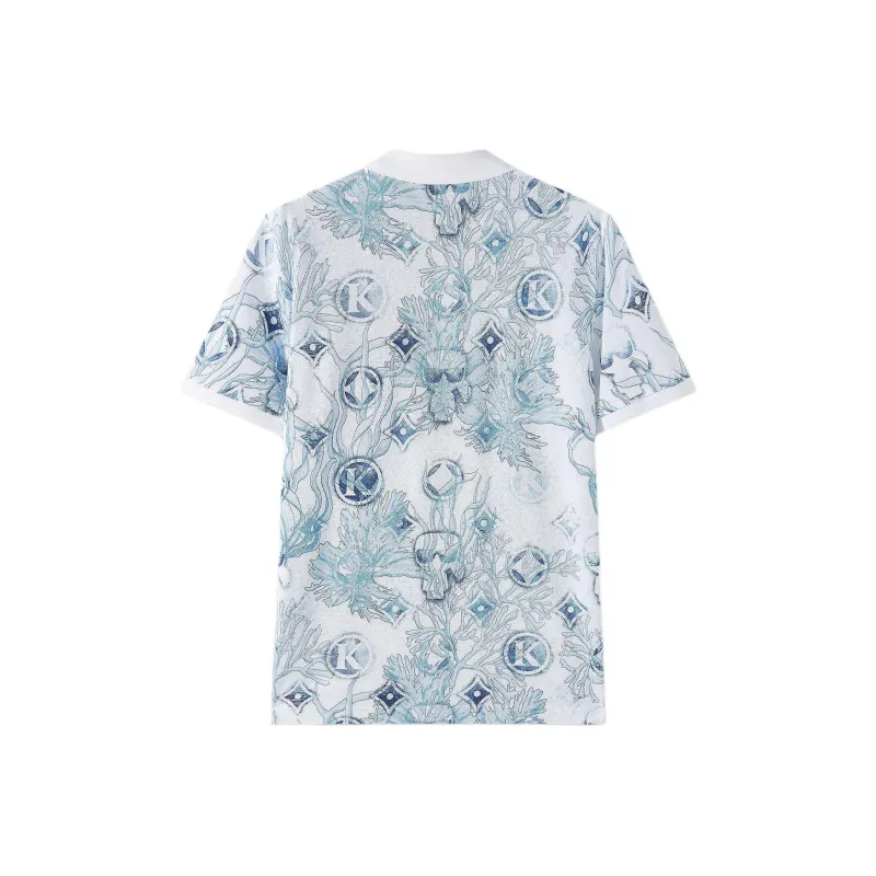KARL LAGERFELD Polo Shirt Men's White-1