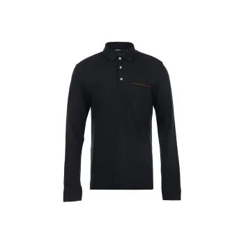 Ermenegildo Zegna Long Sleeved Polo Shirt