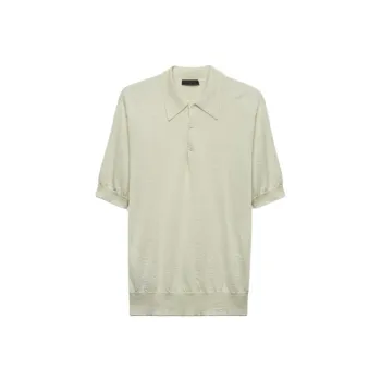 PRADA Polo Shirts Men Green