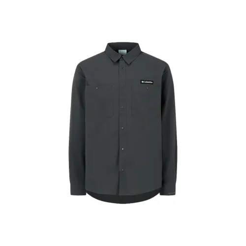 Columbia Glacial Vista Shirt Men's Dark Gray