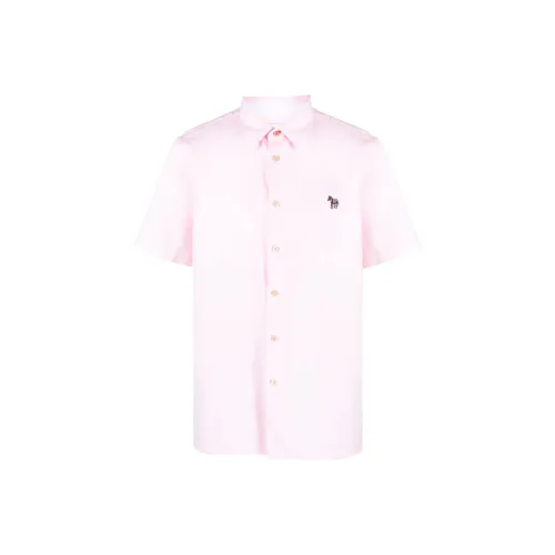 PS By Paul Smith Zebra patch Cotton Shirt