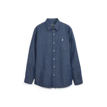 MCS Shirts Men Navy Blue