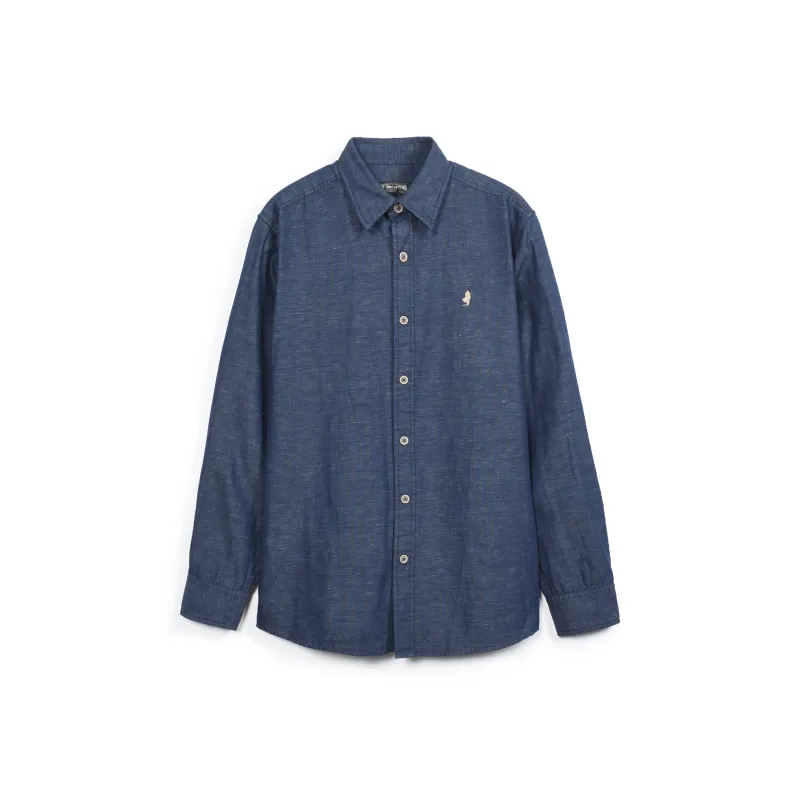 MCS Shirts Men Navy Blue-0