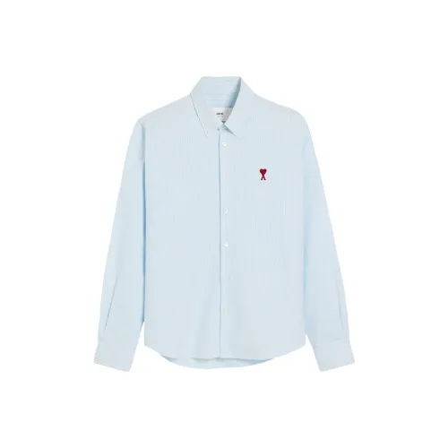 AMIPARIS Button Down Ami De Coeur Collar Shirt