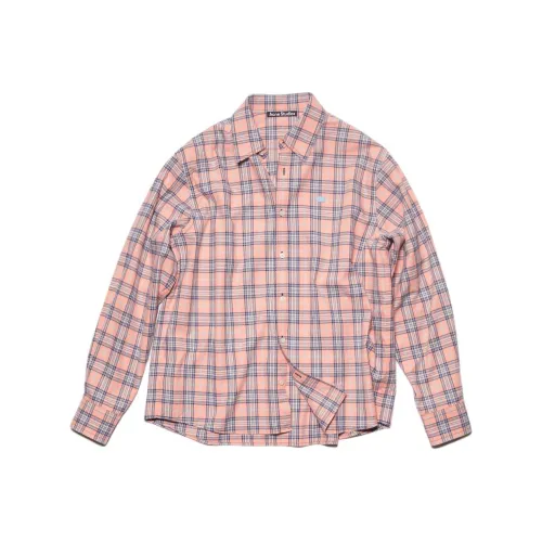 Acne Studios Checked blu Up Shirt
