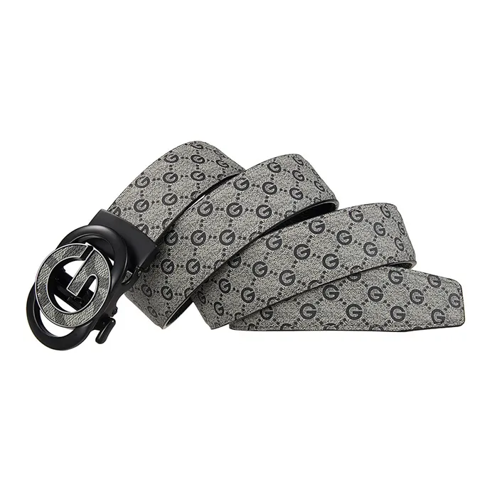 ALIEN BANG Top Grain Cow Leather Belts Men's Width 3.5CM-1