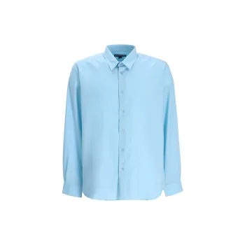 Vilebrequin Embroidered logo Wool Shirt