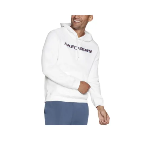 Skechers SKECH-SWEATS Motion Sweatshirt Men's White