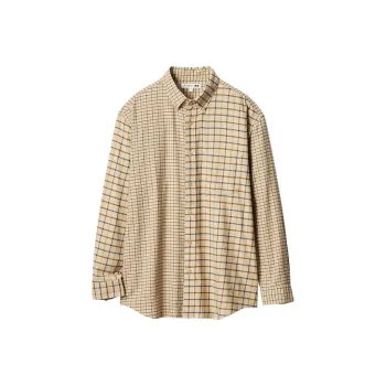 Jw Anderson X UNIQLO Jw Anderson Co-Branded Series Shirts Men Khaki