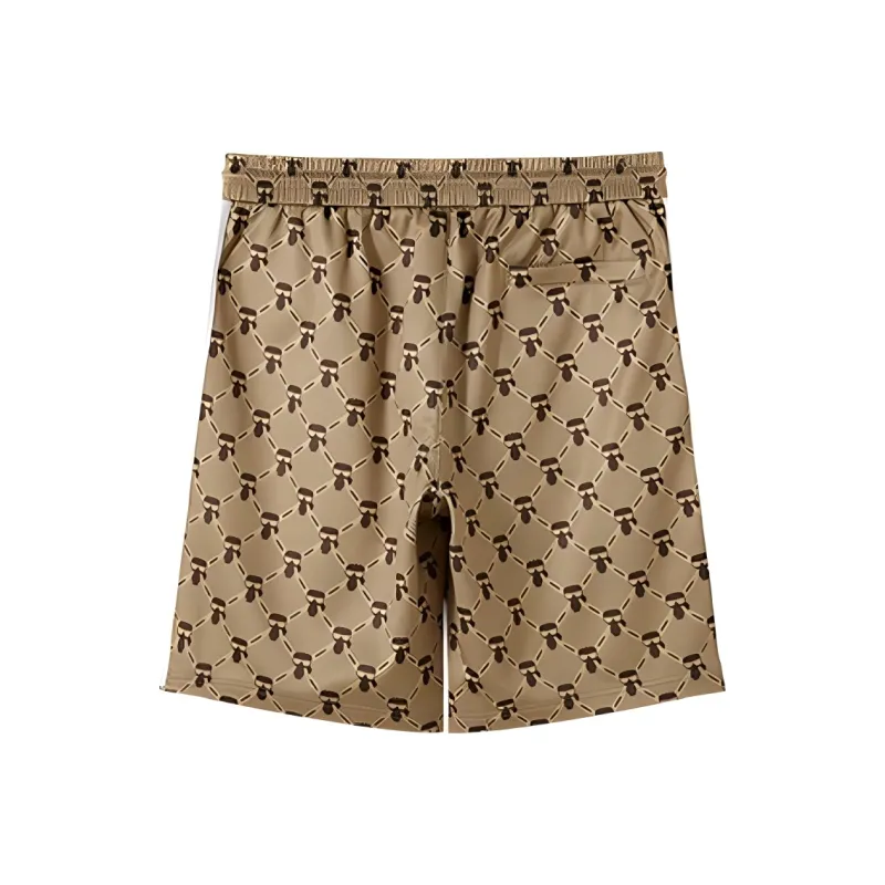 KARL LAGERFELD SS25 Casual Shorts Men's Khaki-1