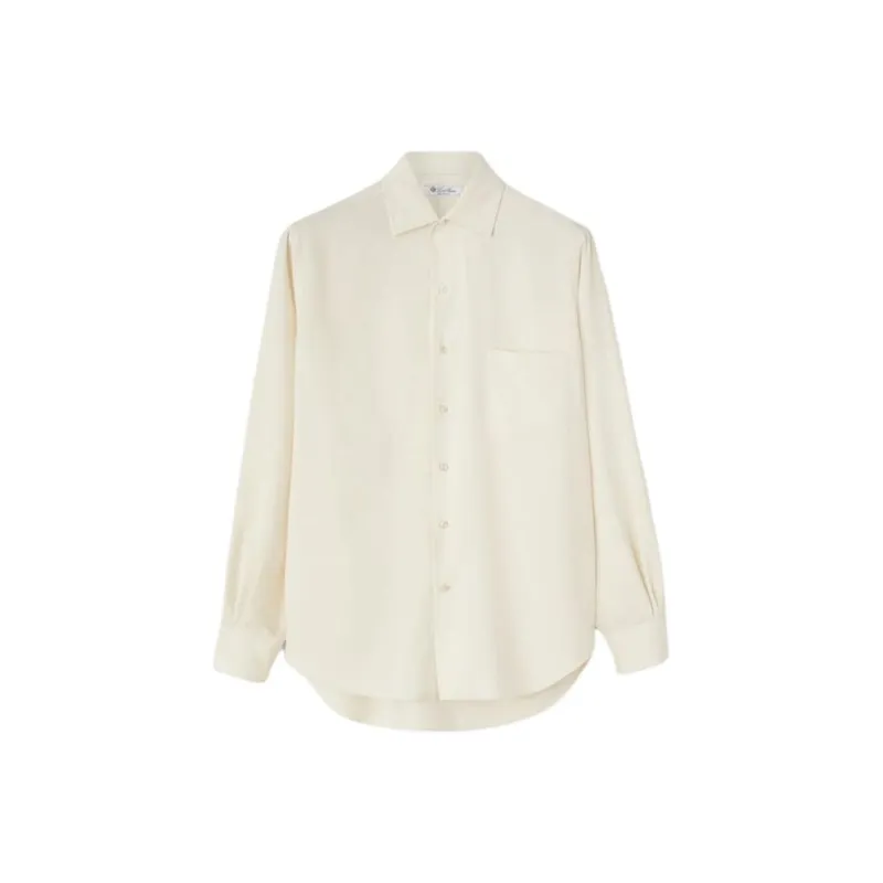 Loro Piana SS25 Shirt Men's Buttery Almond-0