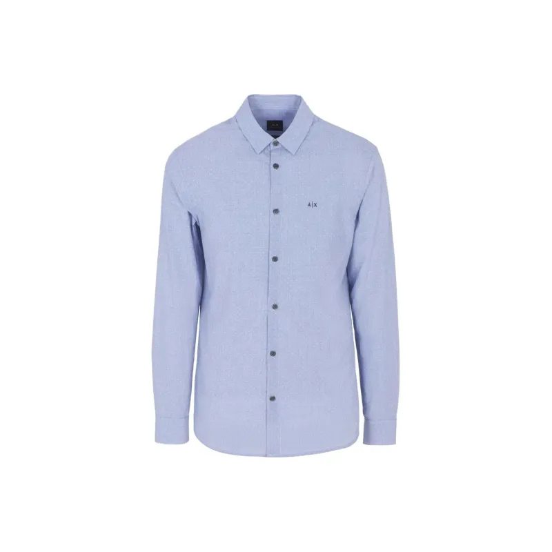 ARMANI EXCHANGE Shirt Men's Blue-0