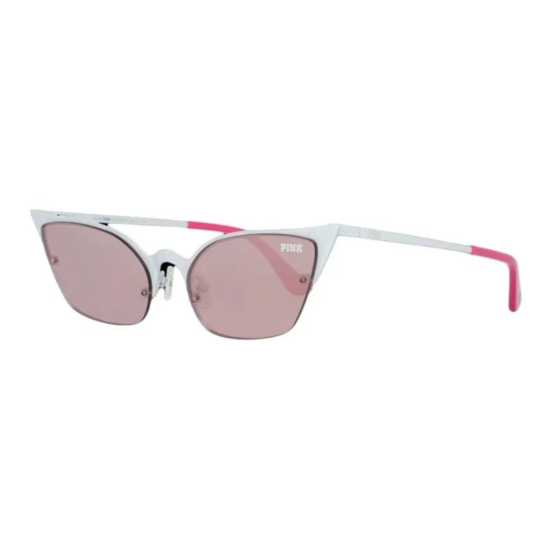 Victoria's Secret Irregular Shape Sunglasses Women's White-0
