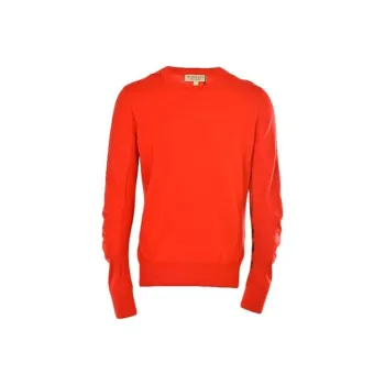 Burberry Loose Fit Knitwear Men's Red
