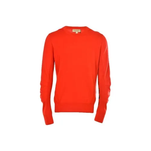 Burberry Loose Fit Knitwear Men's Red