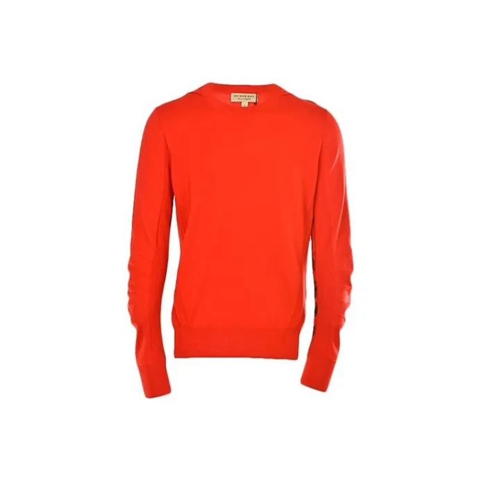 Burberry Loose Fit Knitwear Men's Red-0