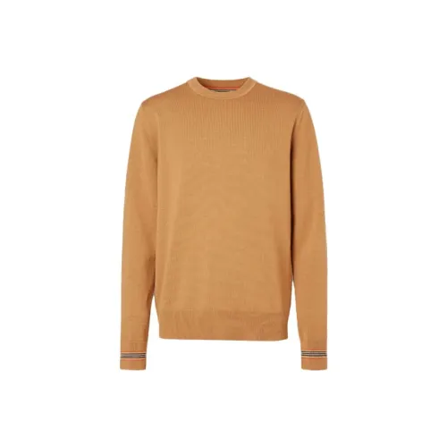 Burberry Sweaters Men Camel