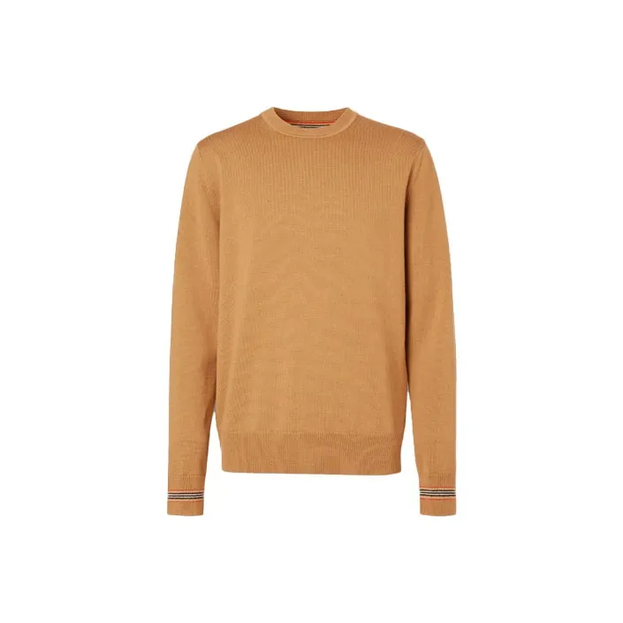 Burberry Sweaters Men Camel-0