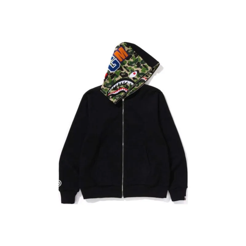 Bape Abc Reversible Shark Full Zip Hoodie-8