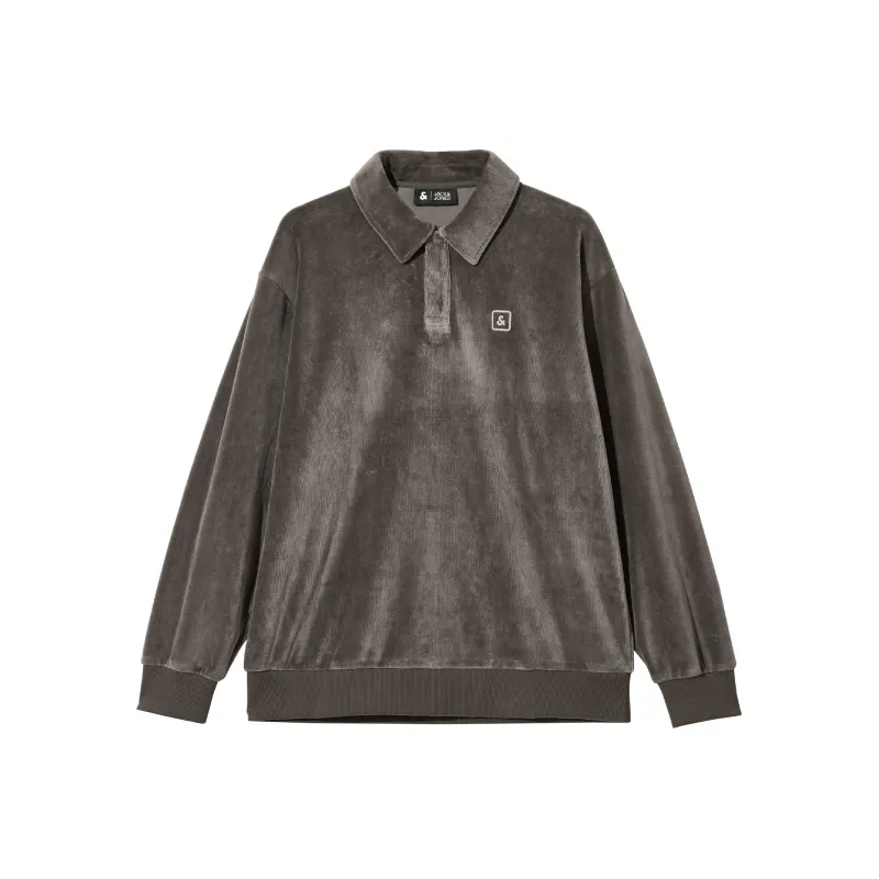 JACK JONES· Long Sleeved Sweatshirt Men's Chocolate Brown-0