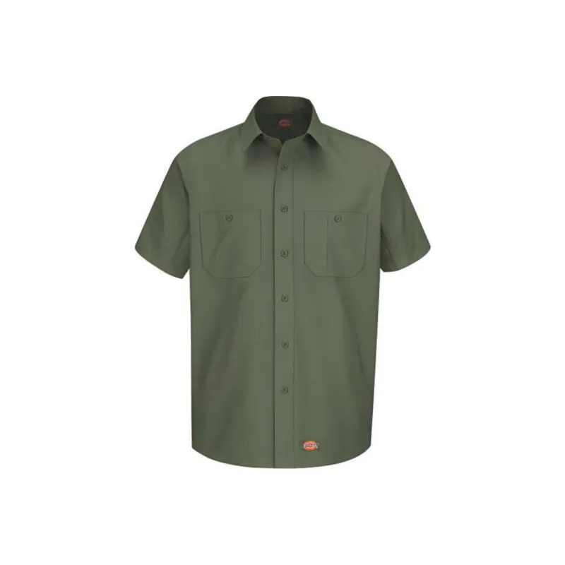 Dickies Shirt Men's Olive Green-0