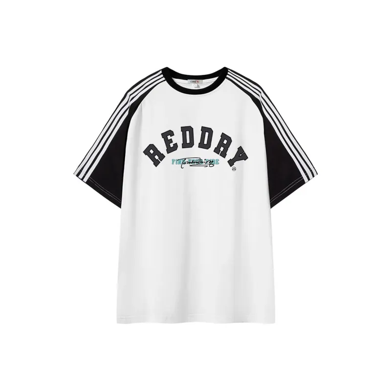 RED DRAGONFLY T Shirt Unisex Black & White-6