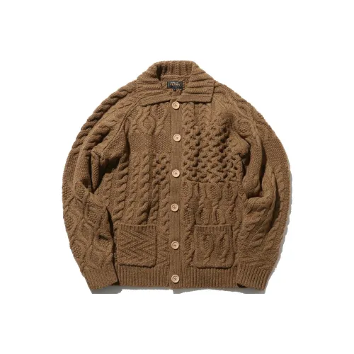 Beams PLUS Sweater Unisex Brown