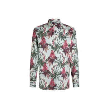 ETRO Foliage Printed Shirt