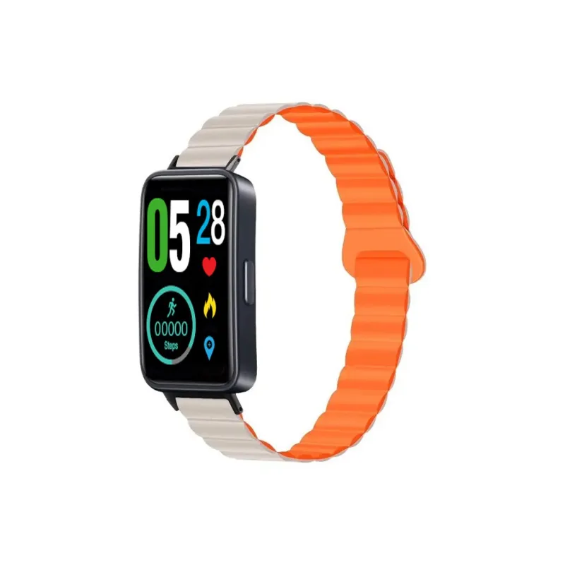 MUZHITIANKONG Watch Band Huawei Compatibility 210mm Silicone Material-4